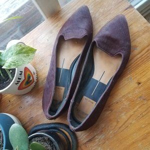 DOLCE VITA Bordeaux Calf Hair Smoking Loafer